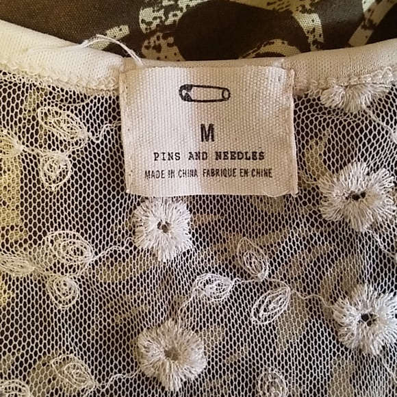 Y2K Pins & Needles Crop Top - Picture 2 of 4